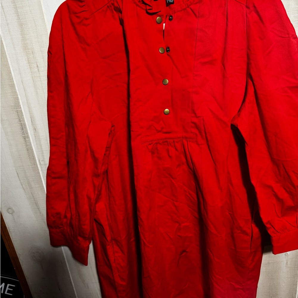 Pomander Place Red Claiborne dress - Picture 2 of 5